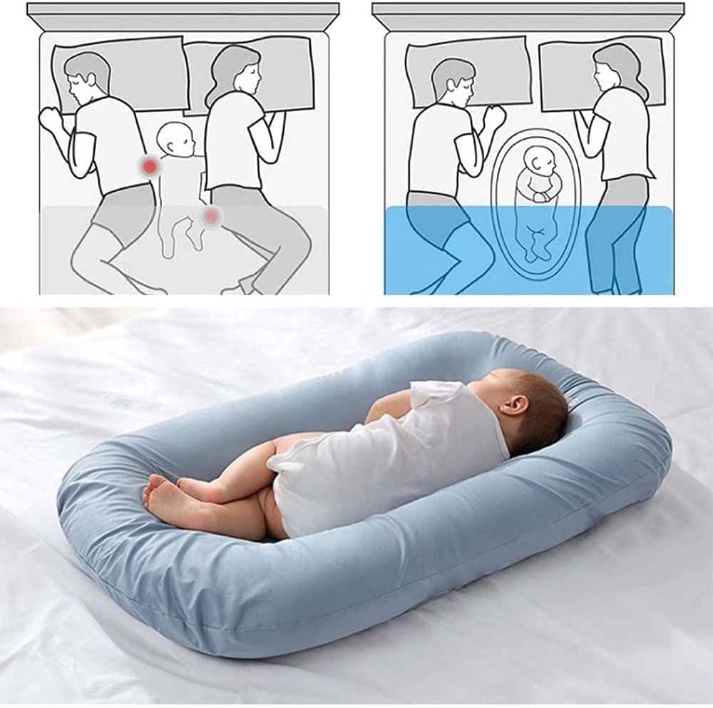 Baby Nursery Hamper - Newborn Folding Sleeping Baby Crib Nest