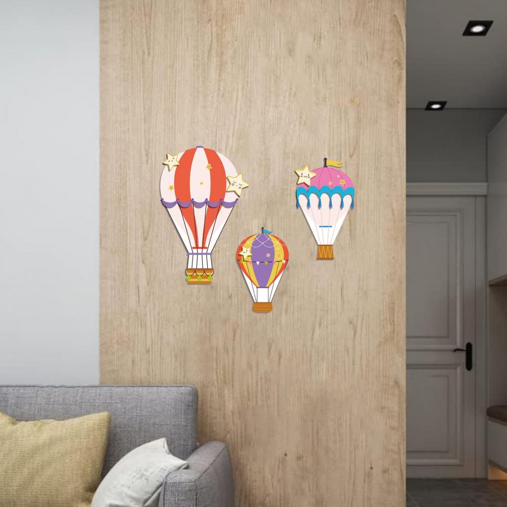 Baby Nursery Accent Wall - Kids Bedroom Wall Accents 3 Pcs