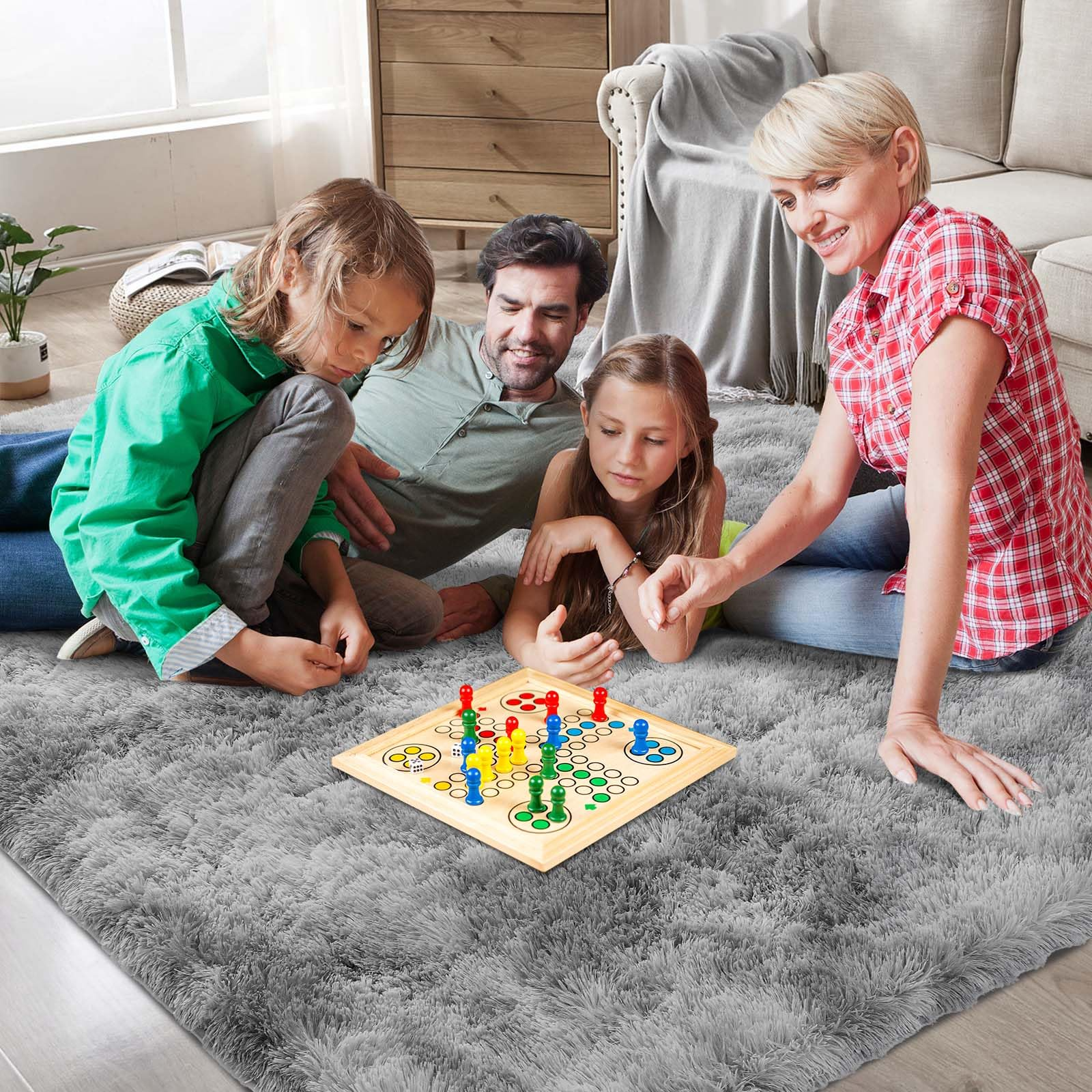 VIKAMA Ultra-Soft Puffy Rug, B - Baby Nursery Rug incelemesi ve fiyatı