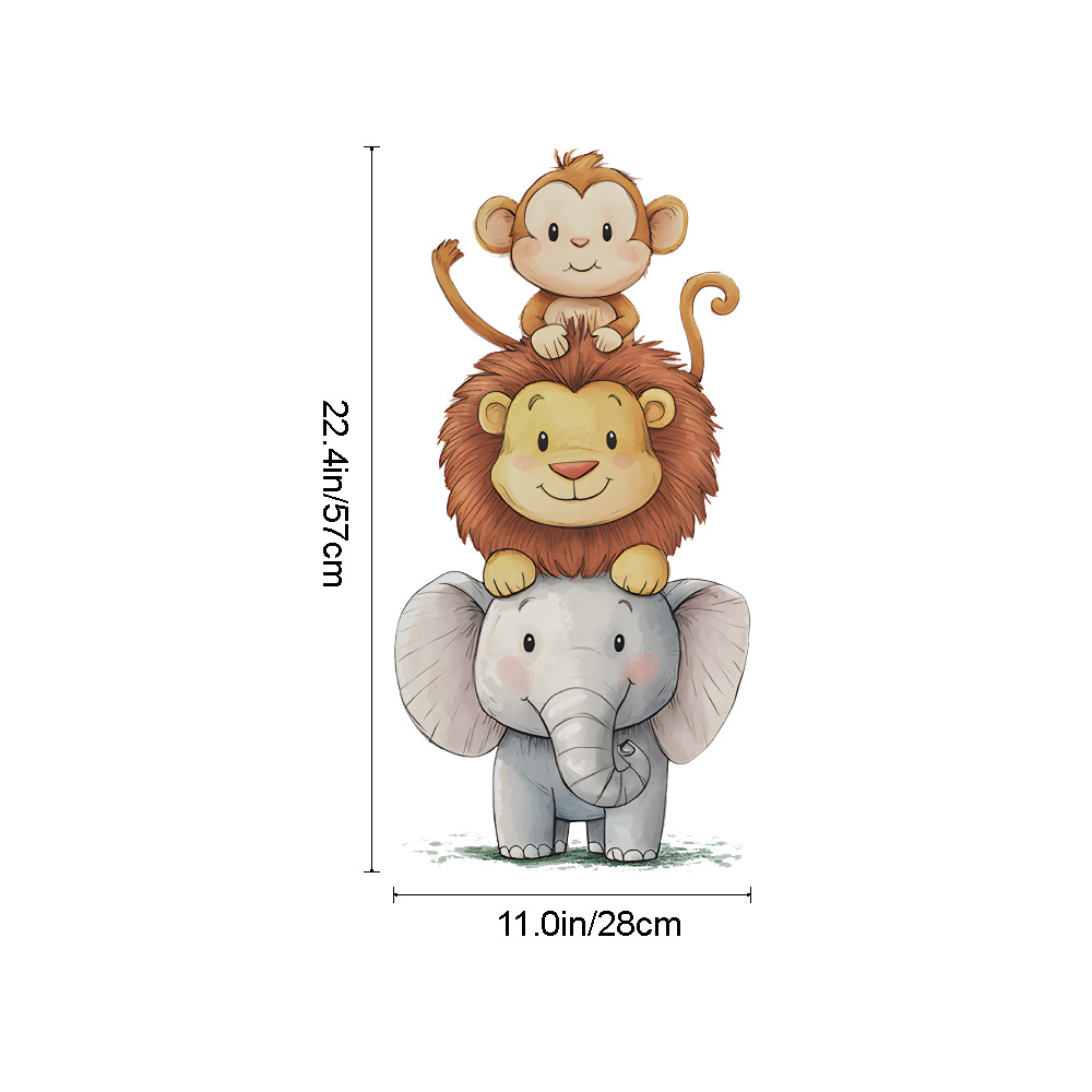 Cute Forest Animals Wall Stick - Baby Nursery Needs incelemesi ve fiyatı