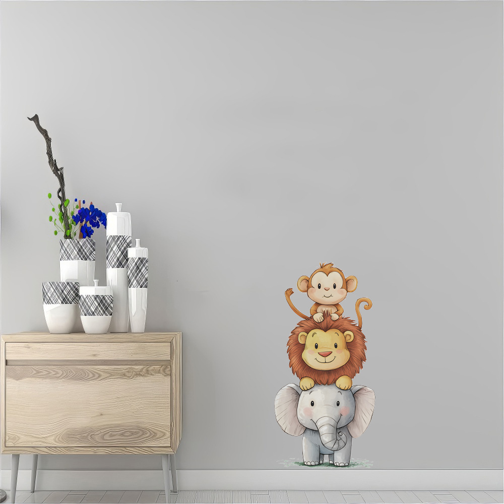 Cute Forest Animals Wall Stick - Baby Nursery Needs incelemesi ve fiyatı