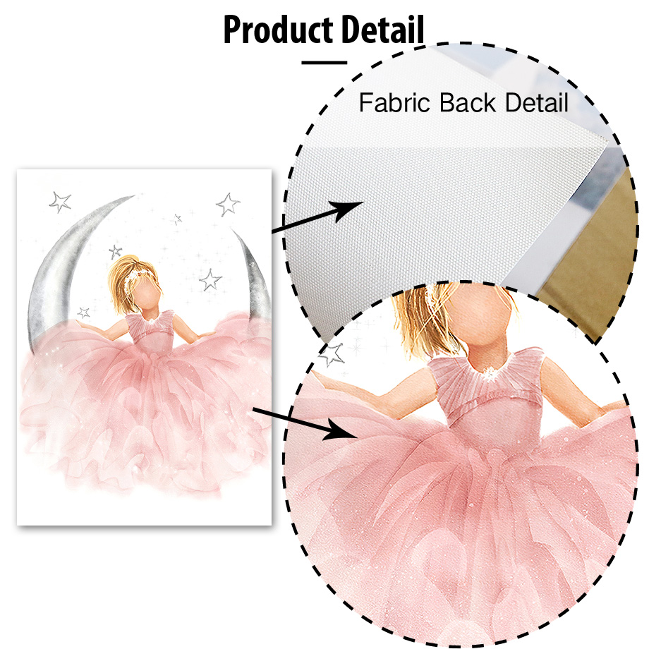 Pink Angel Girl Sun Moon Cloud - Baby Nursery Needs incelemesi ve fiyatı