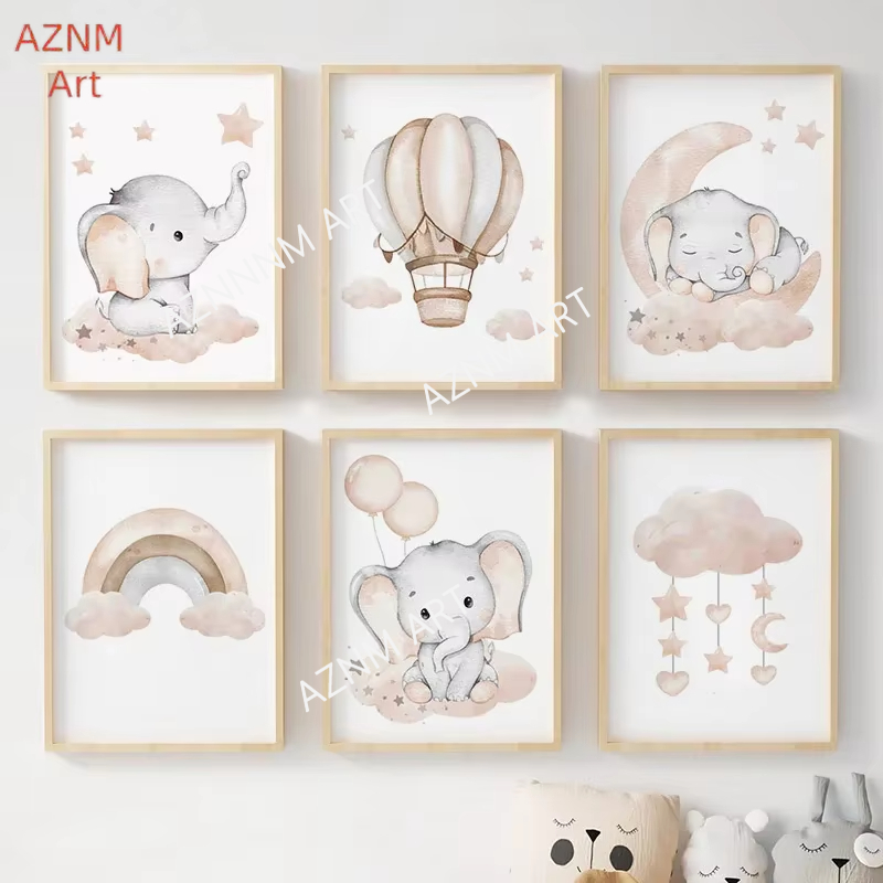 Elephant Balloon Rainbow Moon  - Baby Nursery Needs incelemesi ve fiyatı
