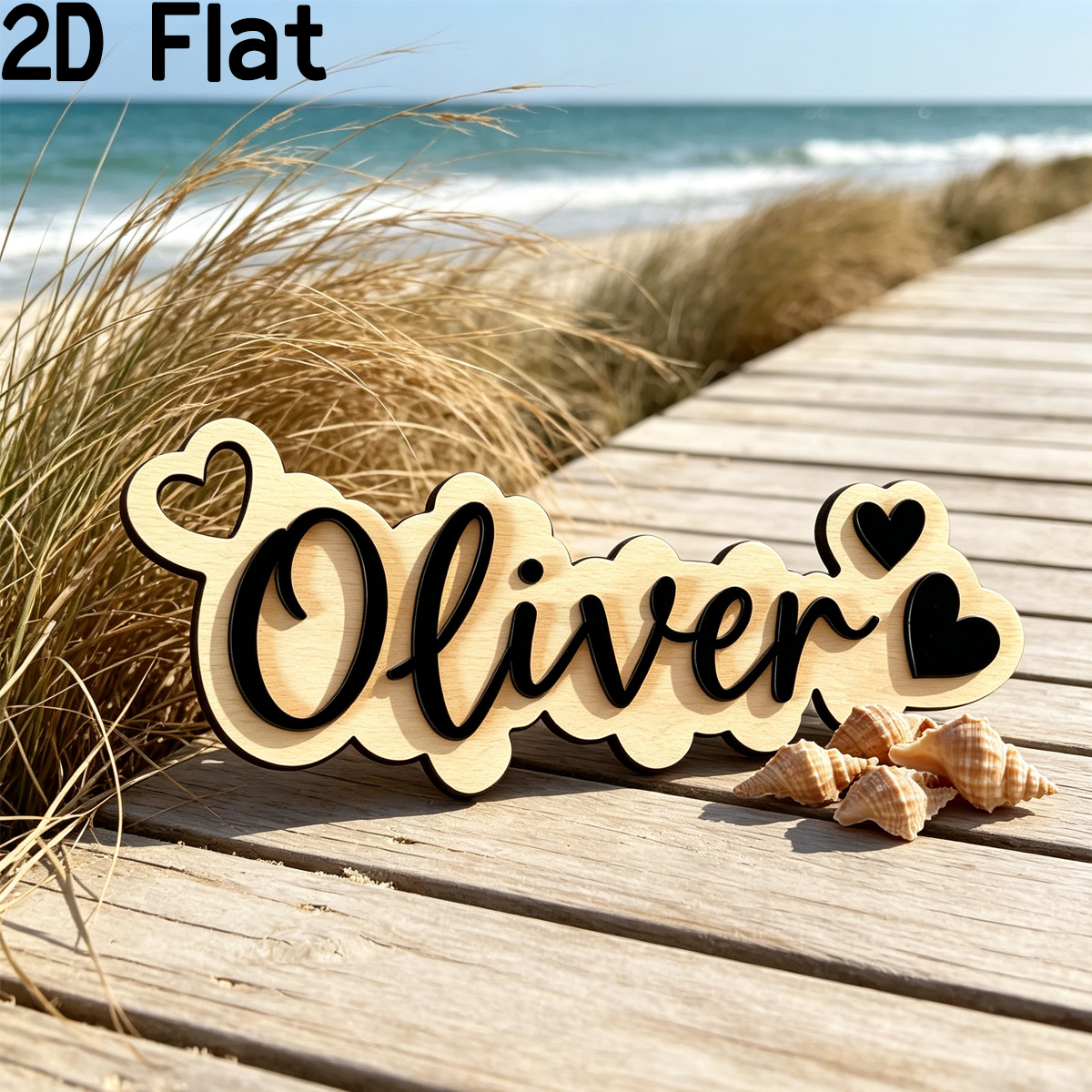 1Pc Custom Love Decor Wooden A - Baby Nursery Wall Decor incelemesi ve fiyatı