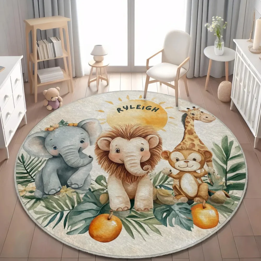 Wild Safari Animal Floor Mat G - Baby Nursery Rug incelemesi ve fiyatı