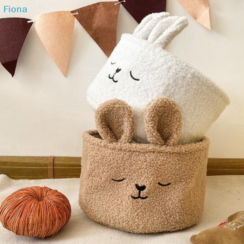 ✔Cute Bunny Plush Storage Bask - Baby Nursery Organiser incelemesi ve fiyatı