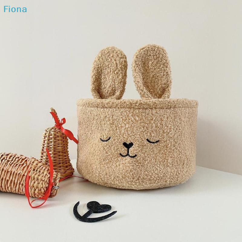 ✔Cute Bunny Plush Storage Bask - Baby Nursery Organiser incelemesi ve fiyatı