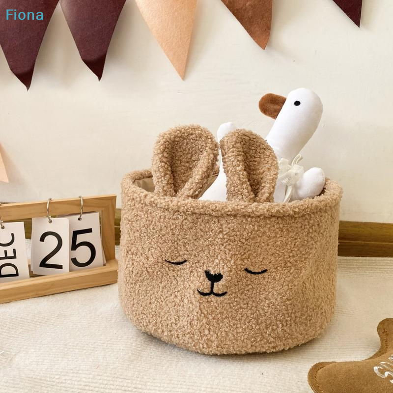 ✔Cute Bunny Plush Storage Bask - Baby Nursery Organiser incelemesi ve fiyatı