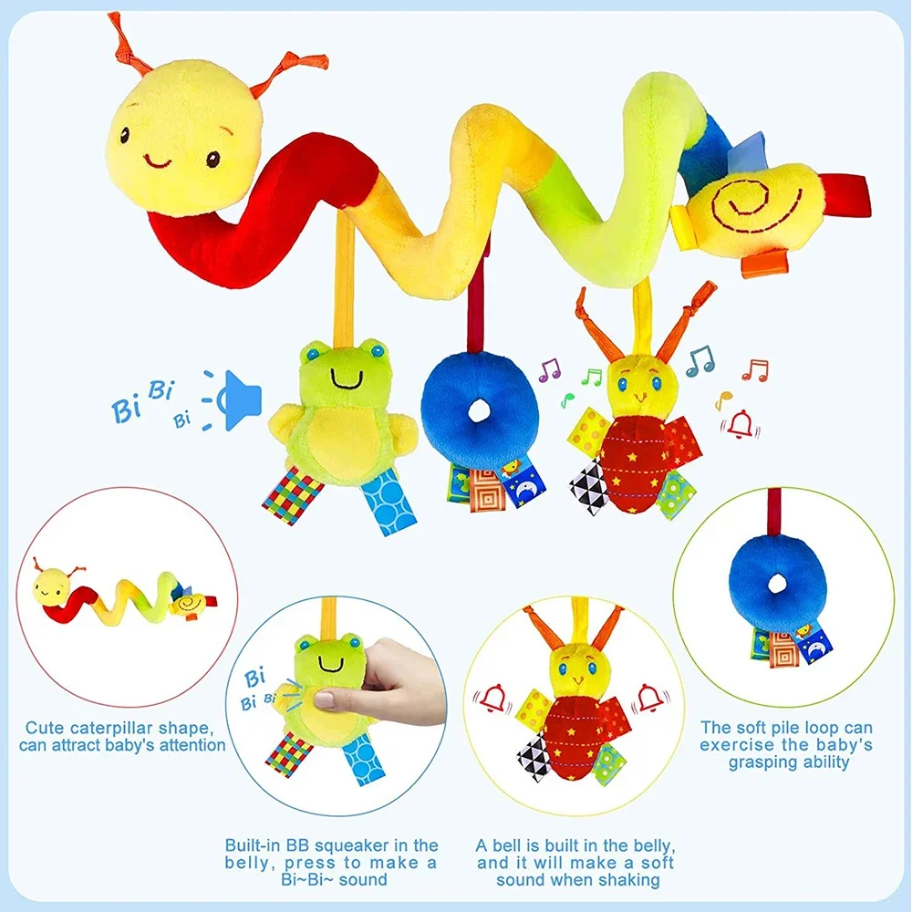Spiral Stroller Toys Newborn P - Baby Nursery Hamper incelemesi ve fiyatı