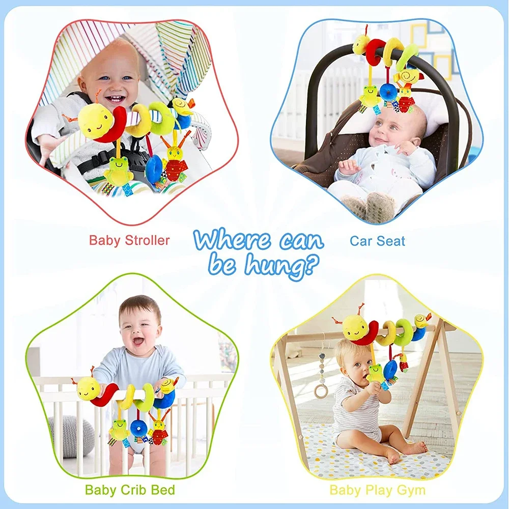 Spiral Stroller Toys Newborn P - Baby Nursery Hamper incelemesi ve fiyatı
