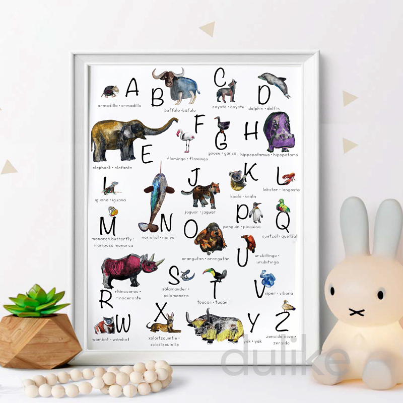 Spanish Kids Bedroom Art Decor - Baby Nursery Quotes incelemesi ve fiyatı