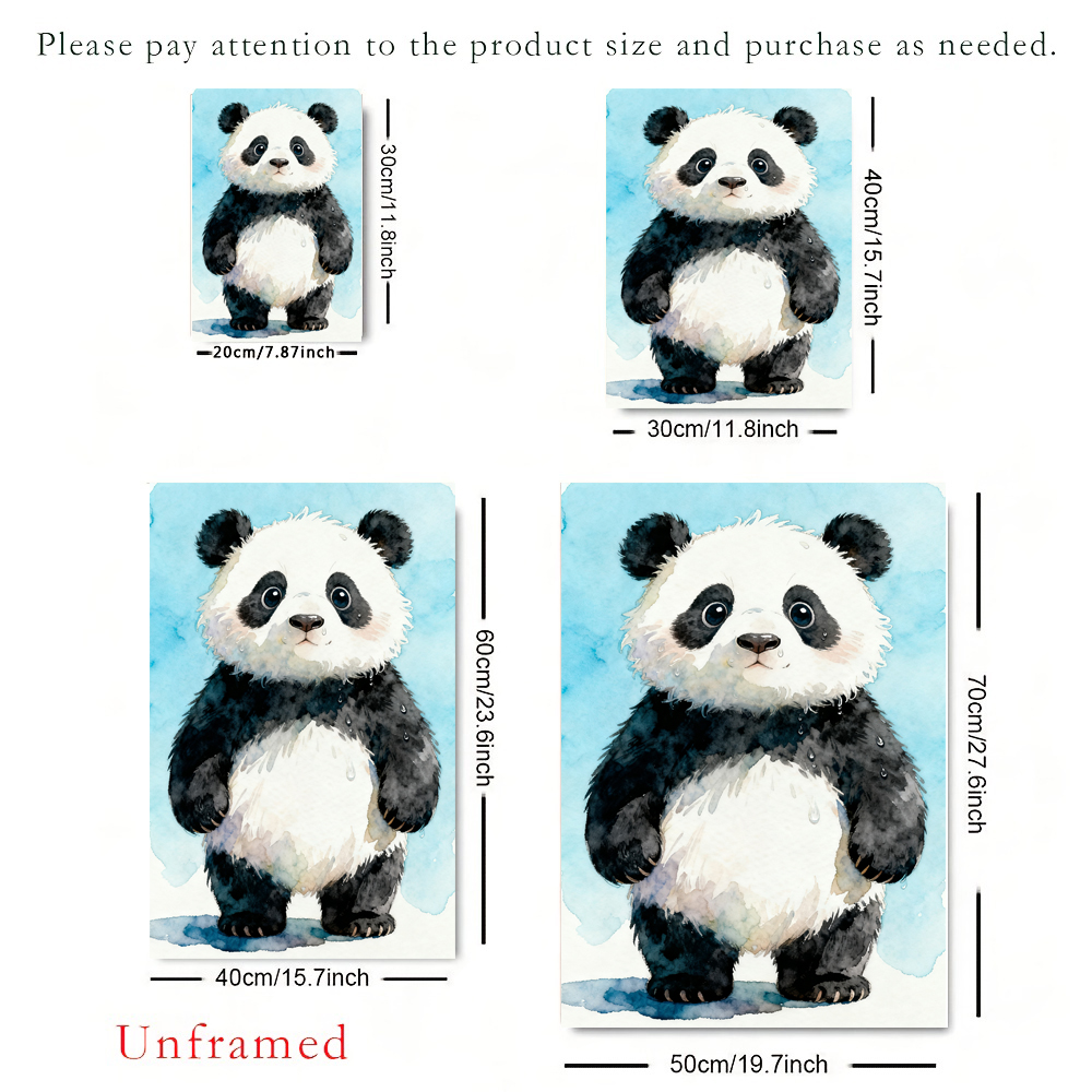 3pcs Personalized Panda Nurser - Baby Nursery Wall Decor incelemesi ve fiyatı