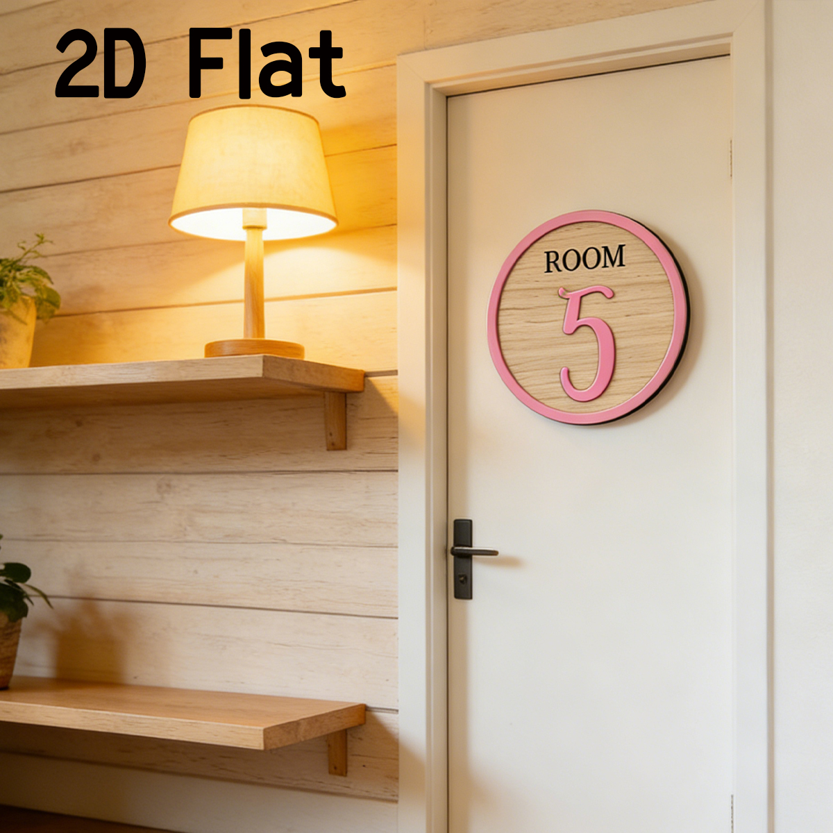 1Pc Cutom Pink Room Number Woo - Baby Nursery Wall Decor incelemesi ve fiyatı