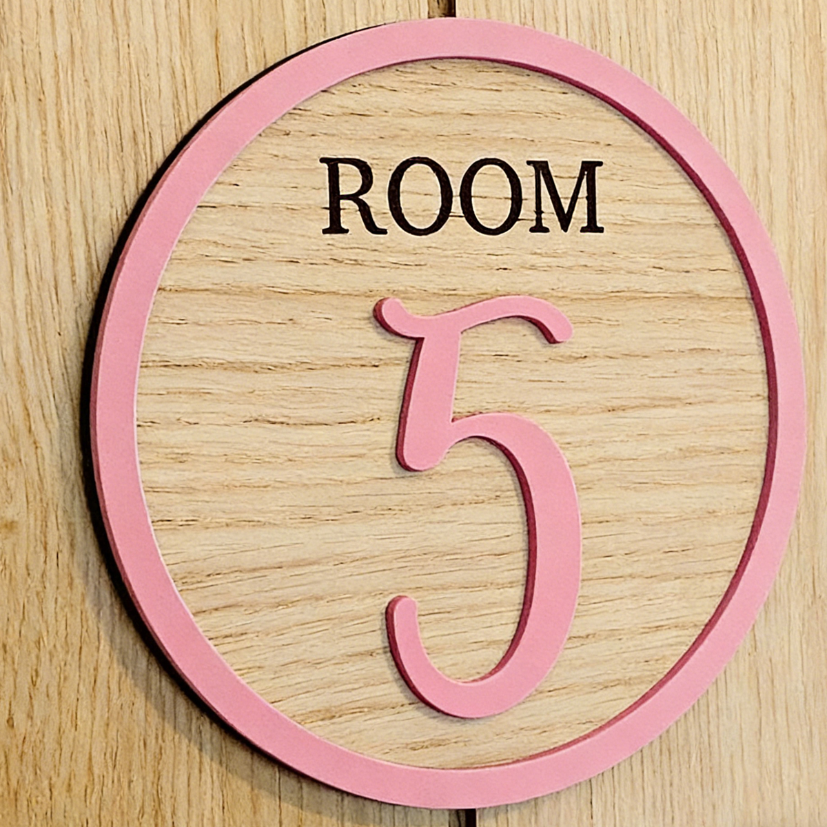 1Pc Cutom Pink Room Number Woo - Baby Nursery Wall Decor incelemesi ve fiyatı