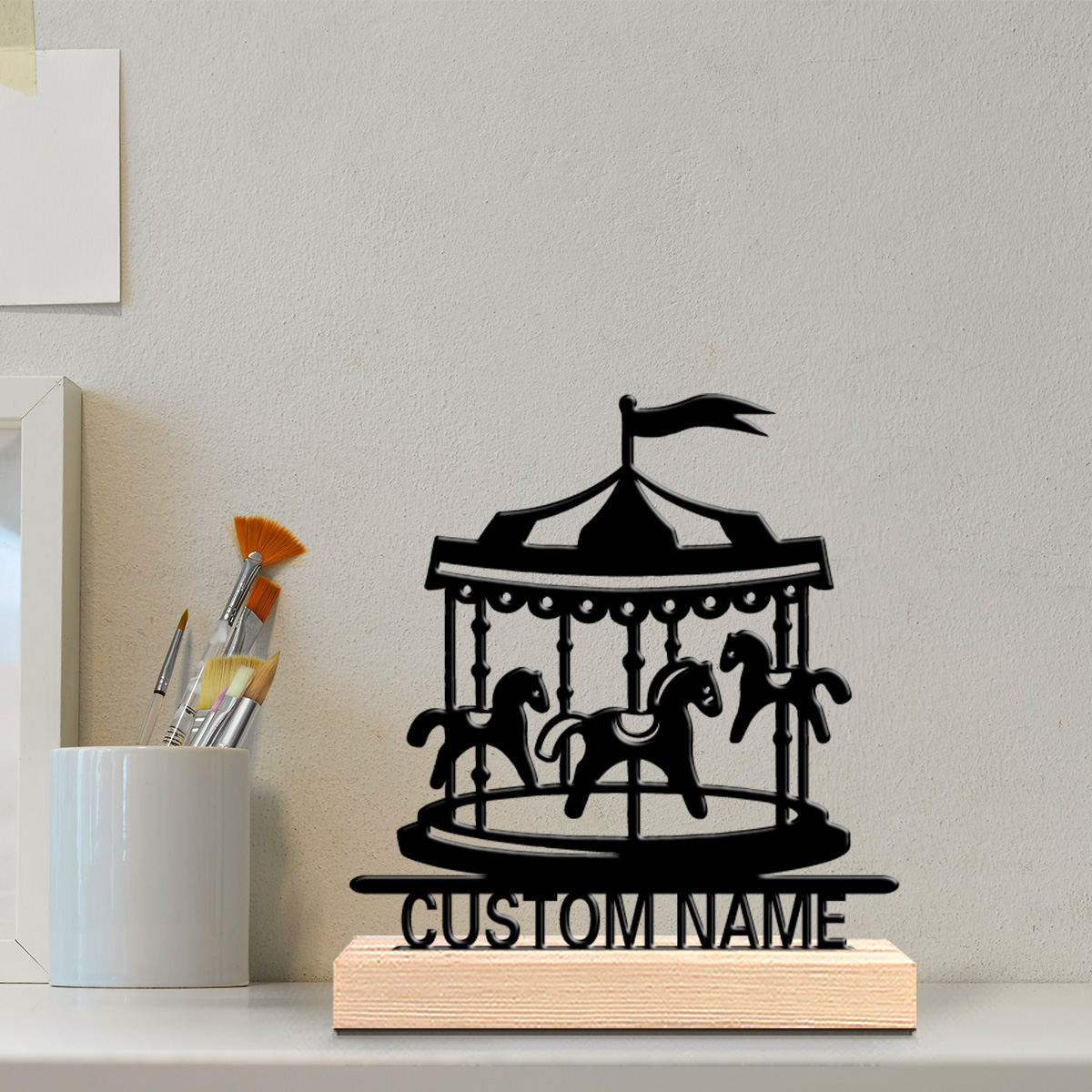 1pc Romantic Personalized Cust - Baby Nursery Accent Wall incelemesi ve fiyatı