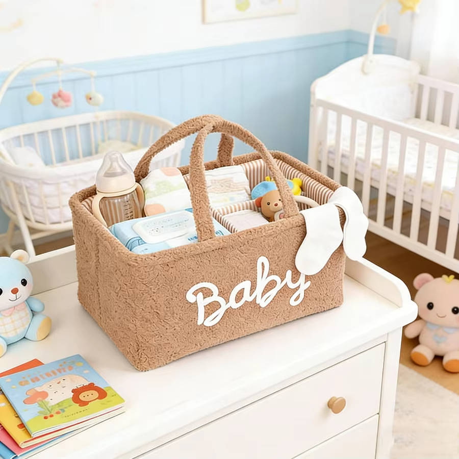 eddy Fleece Baby Diaper Caddy  - Baby Nursery Organiser incelemesi ve fiyatı