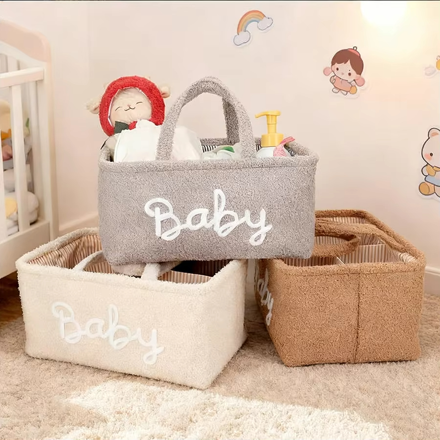 eddy Fleece Baby Diaper Caddy  - Baby Nursery Organiser incelemesi ve fiyatı