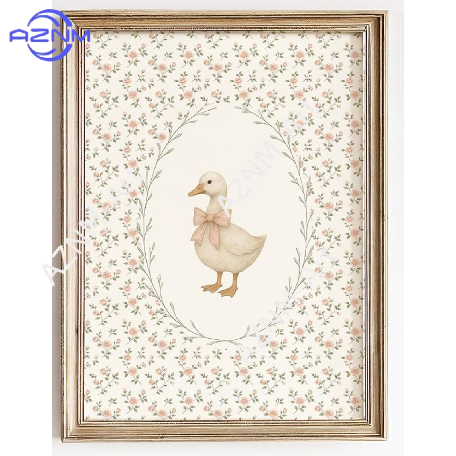 1/2Pcs Goose & Bunny Nursery W - Baby Nursery Vintage Decor incelemesi ve fiyatı