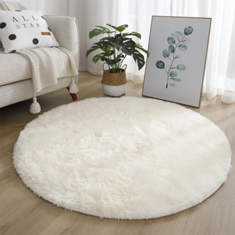 Super Soft Fluffy Round Rug Pl - Baby Nursery Rug incelemesi ve fiyatı