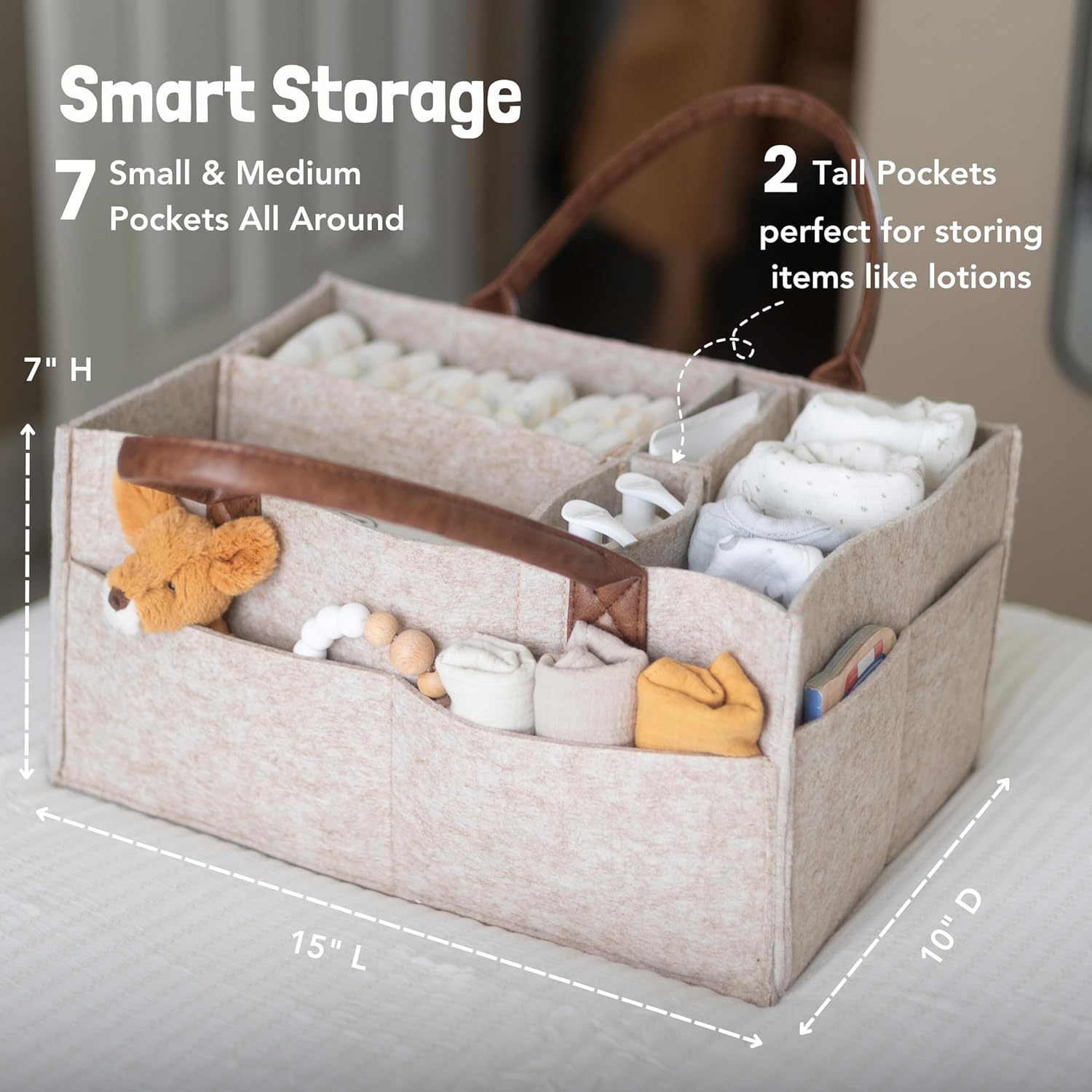 Baby Felt Storage Nursery Orga - Baby Nursery Organiser incelemesi ve fiyatı