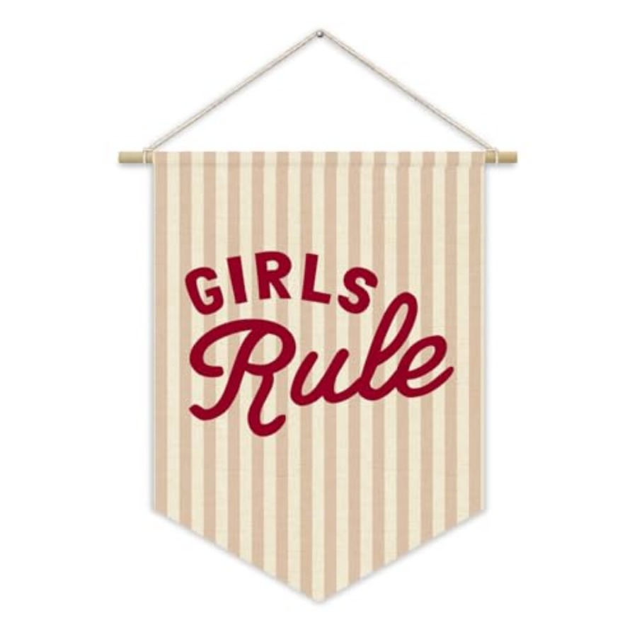 Vintage Girls Rule Girls Room  - Baby Nursery Vintage Decor incelemesi ve fiyatı