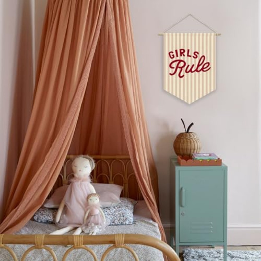 Vintage Girls Rule Girls Room  - Baby Nursery Vintage Decor incelemesi ve fiyatı