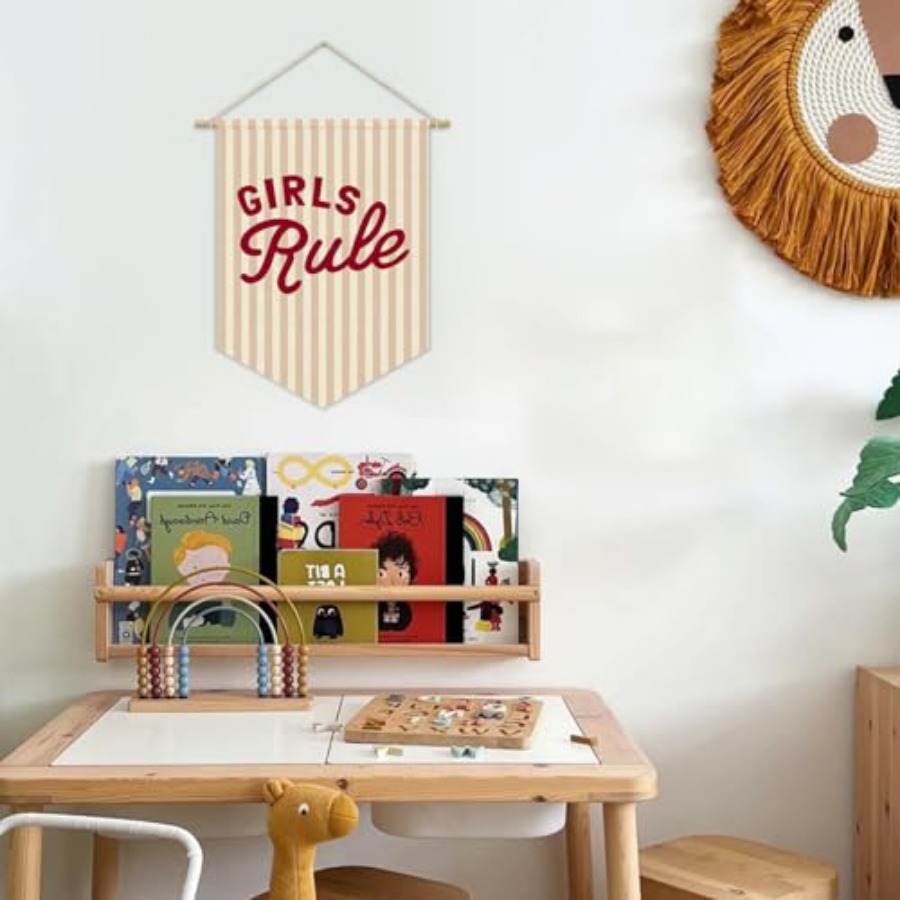 Vintage Girls Rule Girls Room  - Baby Nursery Vintage Decor incelemesi ve fiyatı