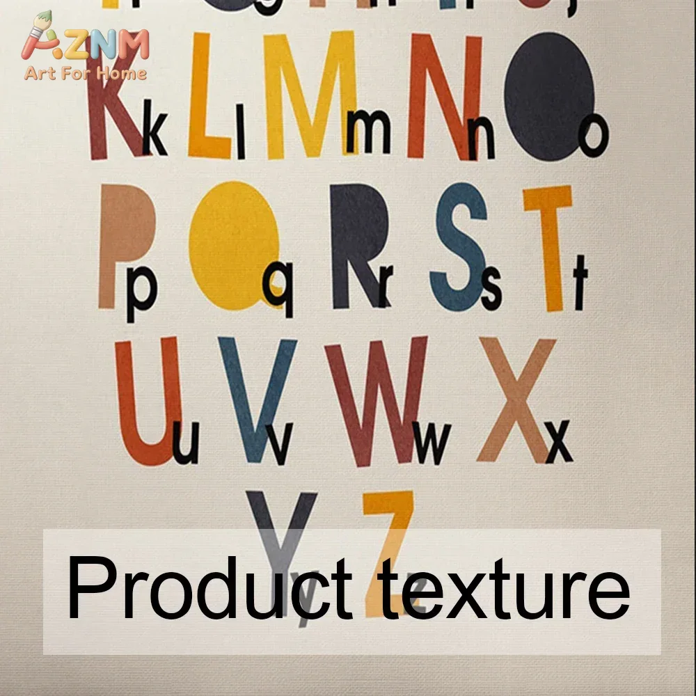 Rainbow Alphabet Poster Educat - Baby Nursery Needs incelemesi ve fiyatı