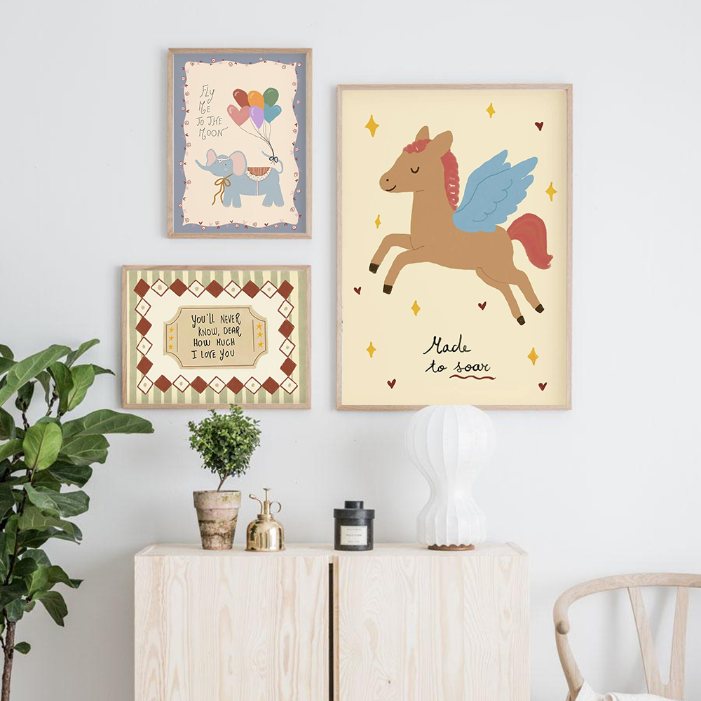 Vintage Rocking Horse Giraffe  - Baby Nursery Vintage Decor incelemesi ve fiyatı