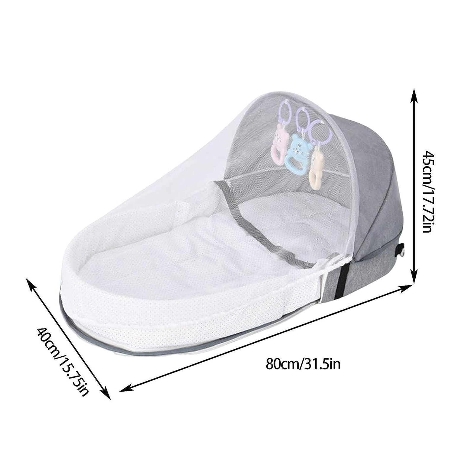 Baby Bed Folding Portable Baby - Baby Nursery Hamper incelemesi ve fiyatı