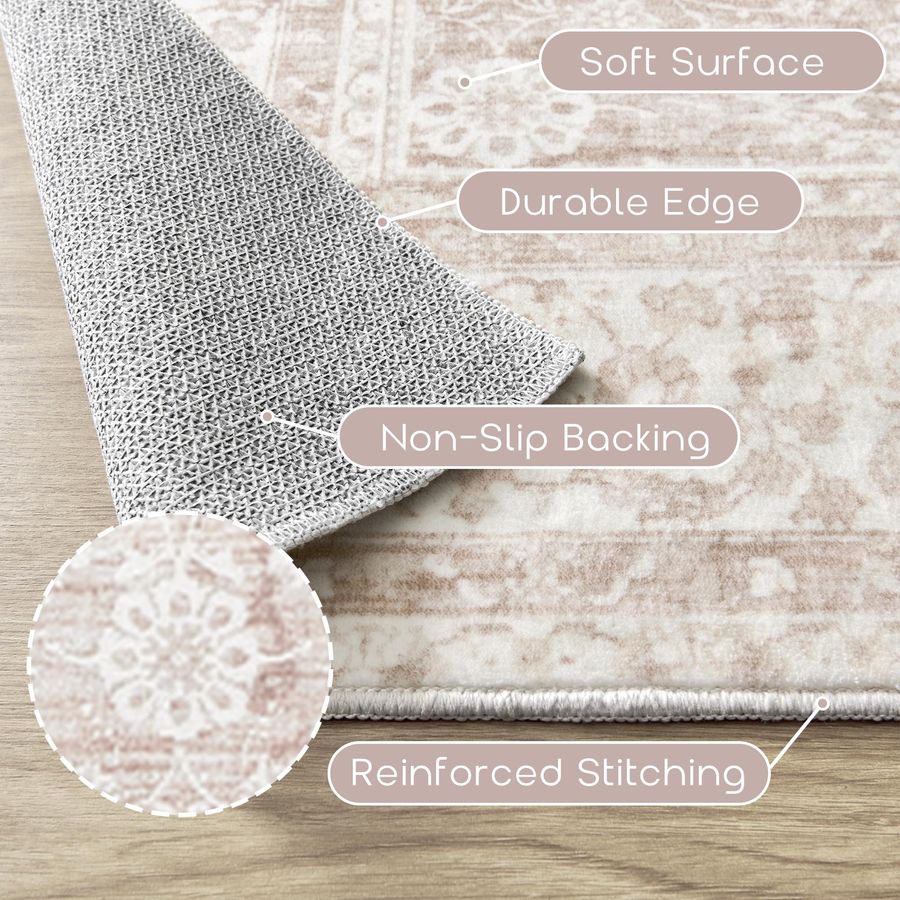 Nursery Rug for Baby Girl 5 x  - Baby Nursery Rug incelemesi ve fiyatı