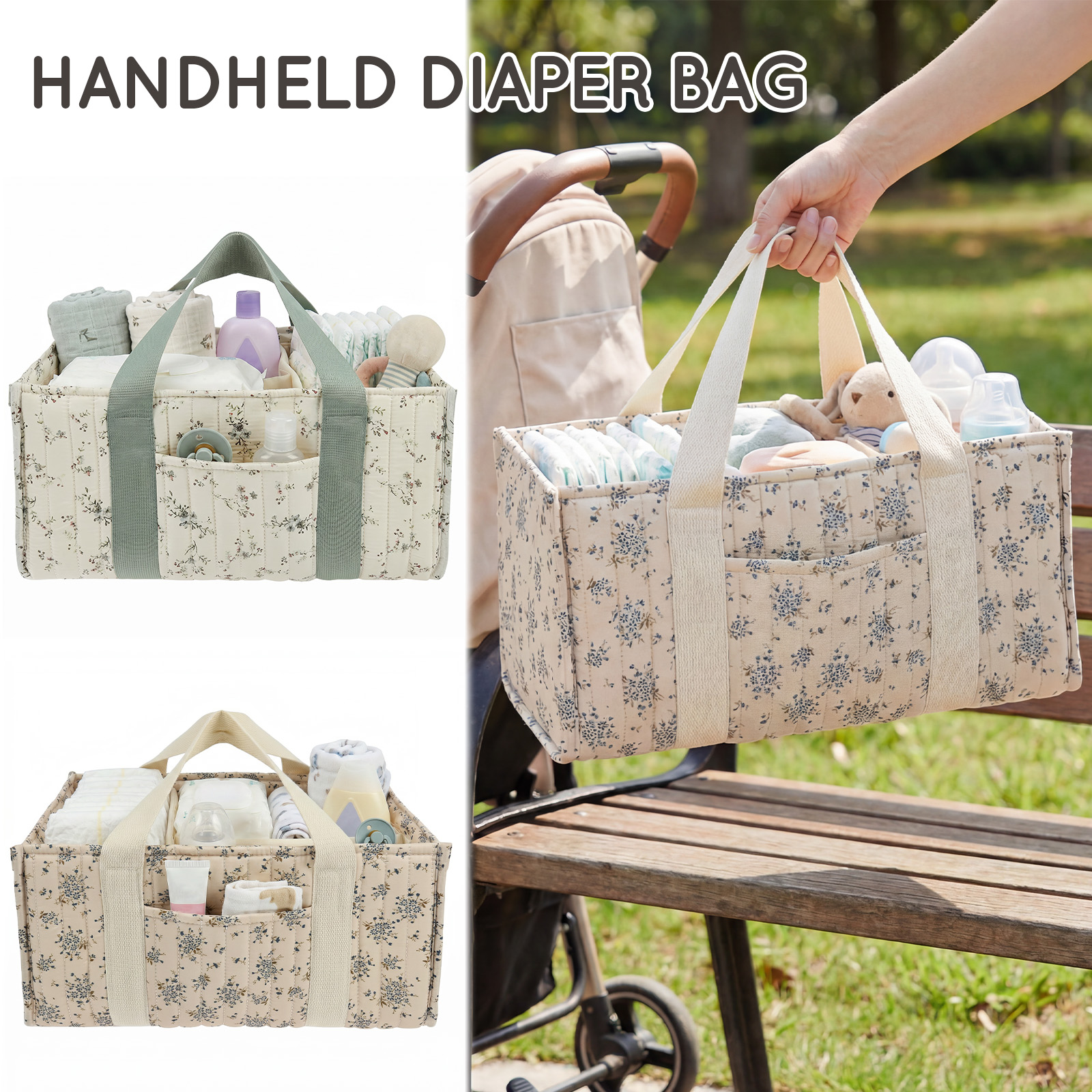 Foldable Diaper Caddy Organize - Baby Nursery Organiser incelemesi ve fiyatı