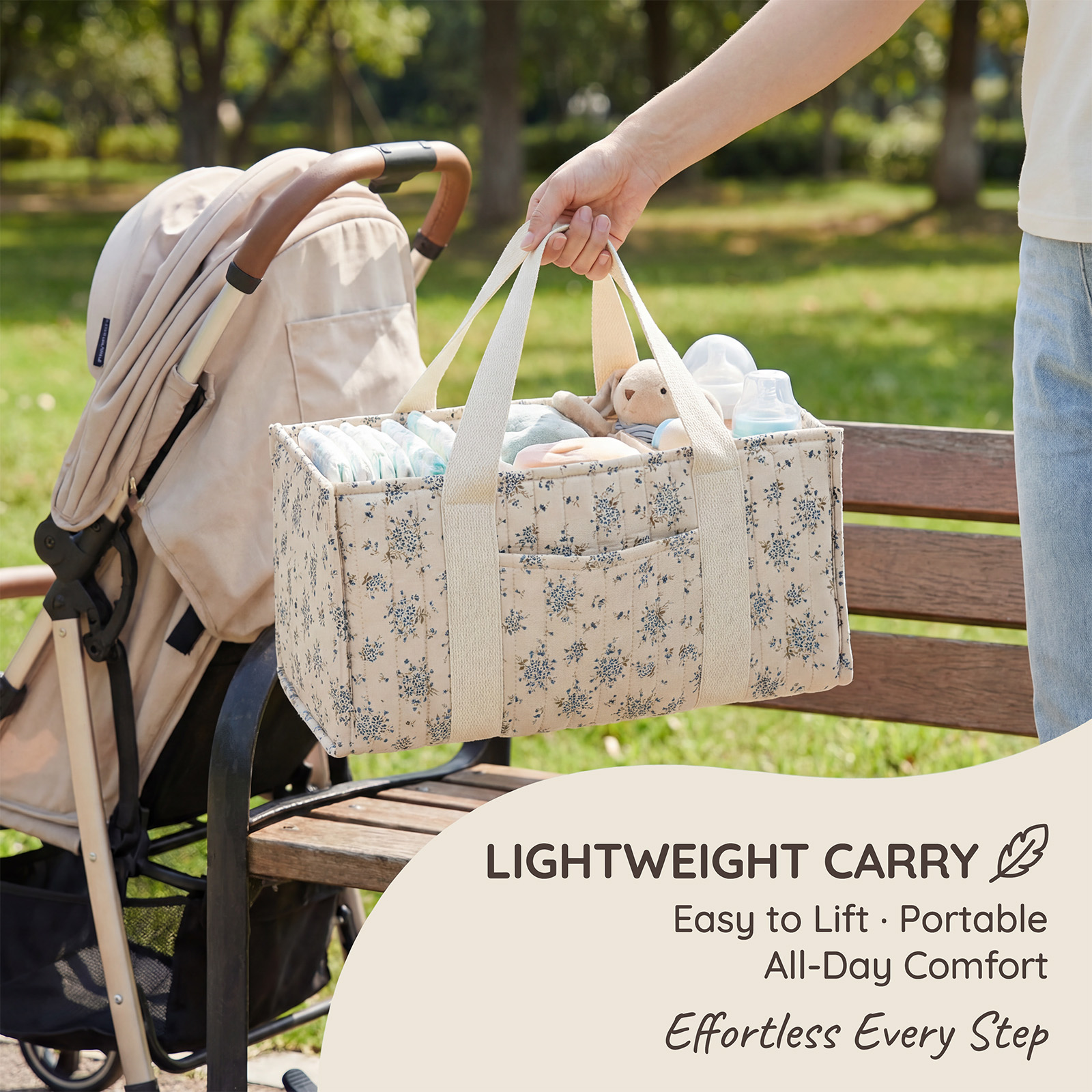 Foldable Diaper Caddy Organize - Baby Nursery Organiser incelemesi ve fiyatı