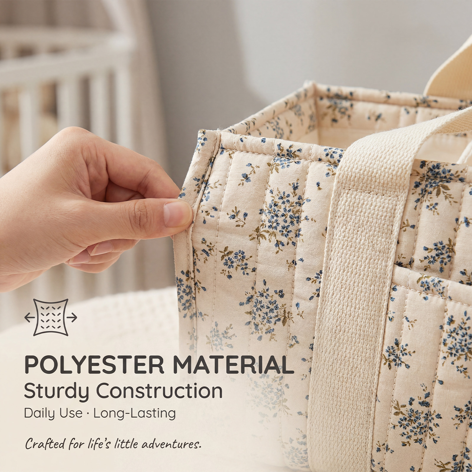 Foldable Diaper Caddy Organize - Baby Nursery Organiser incelemesi ve fiyatı