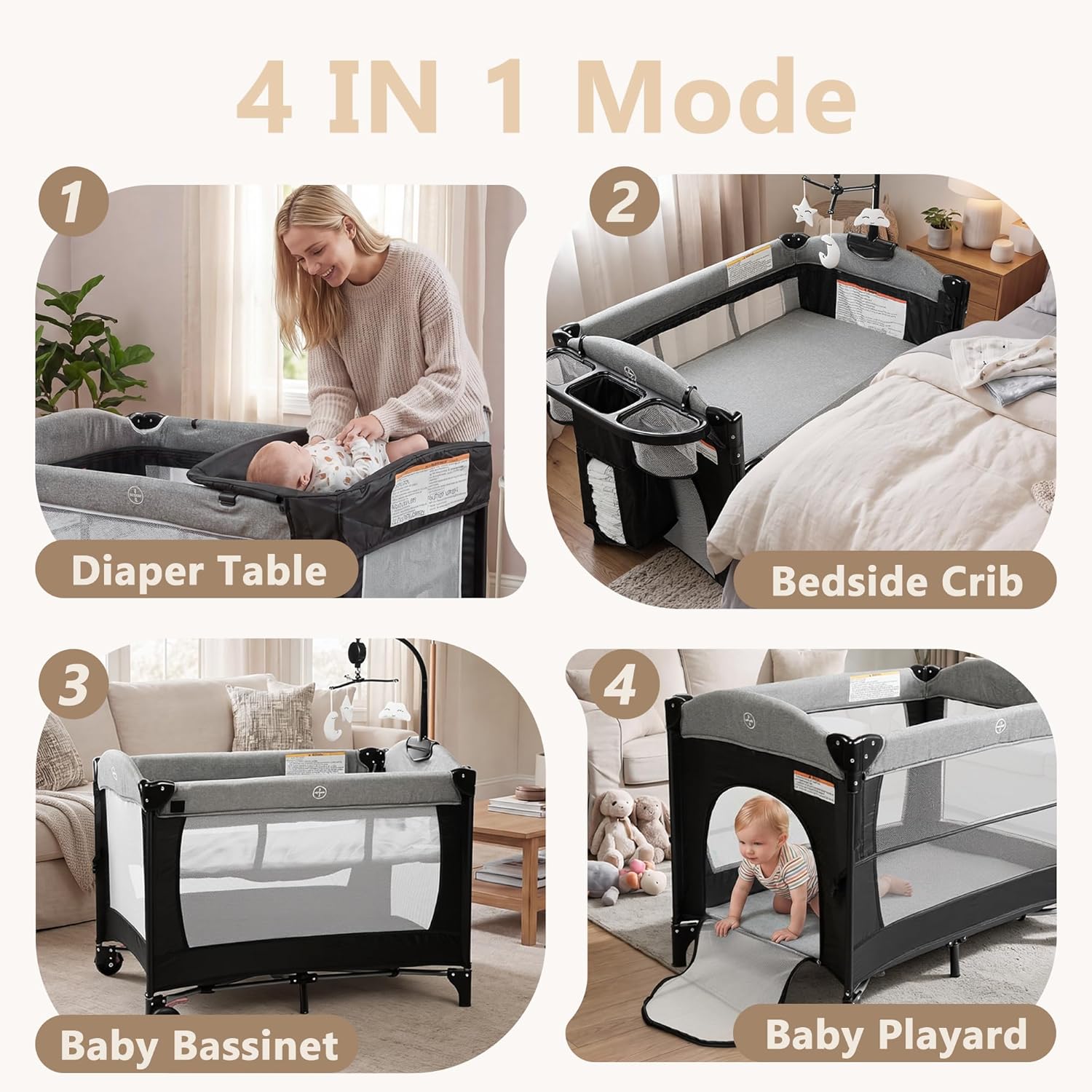 Kinder King 4 in 1 Portable Ba - Baby Nursery Hamper incelemesi ve fiyatı