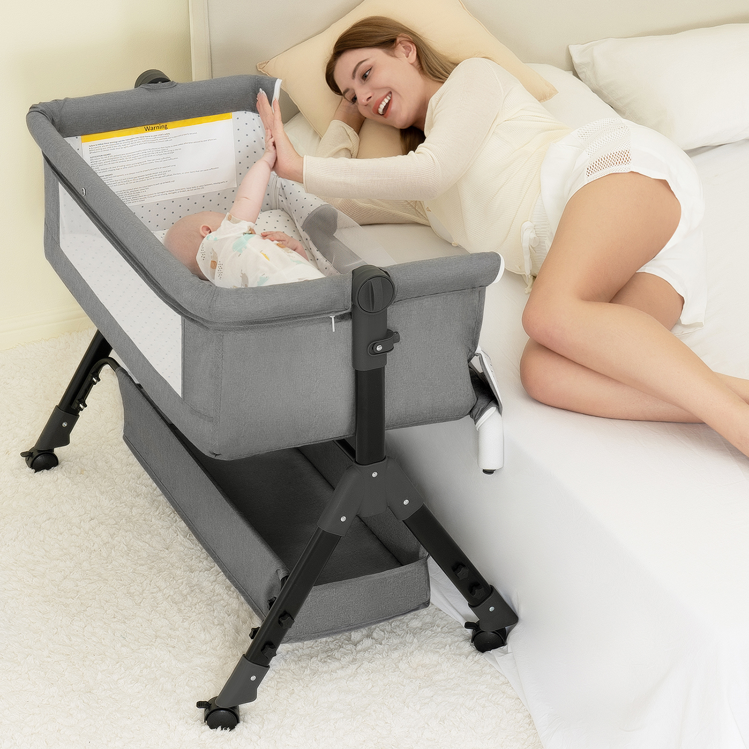 3 in 1 Baby Bassinet Bedside S - Baby Nursery Hamper incelemesi ve fiyatı