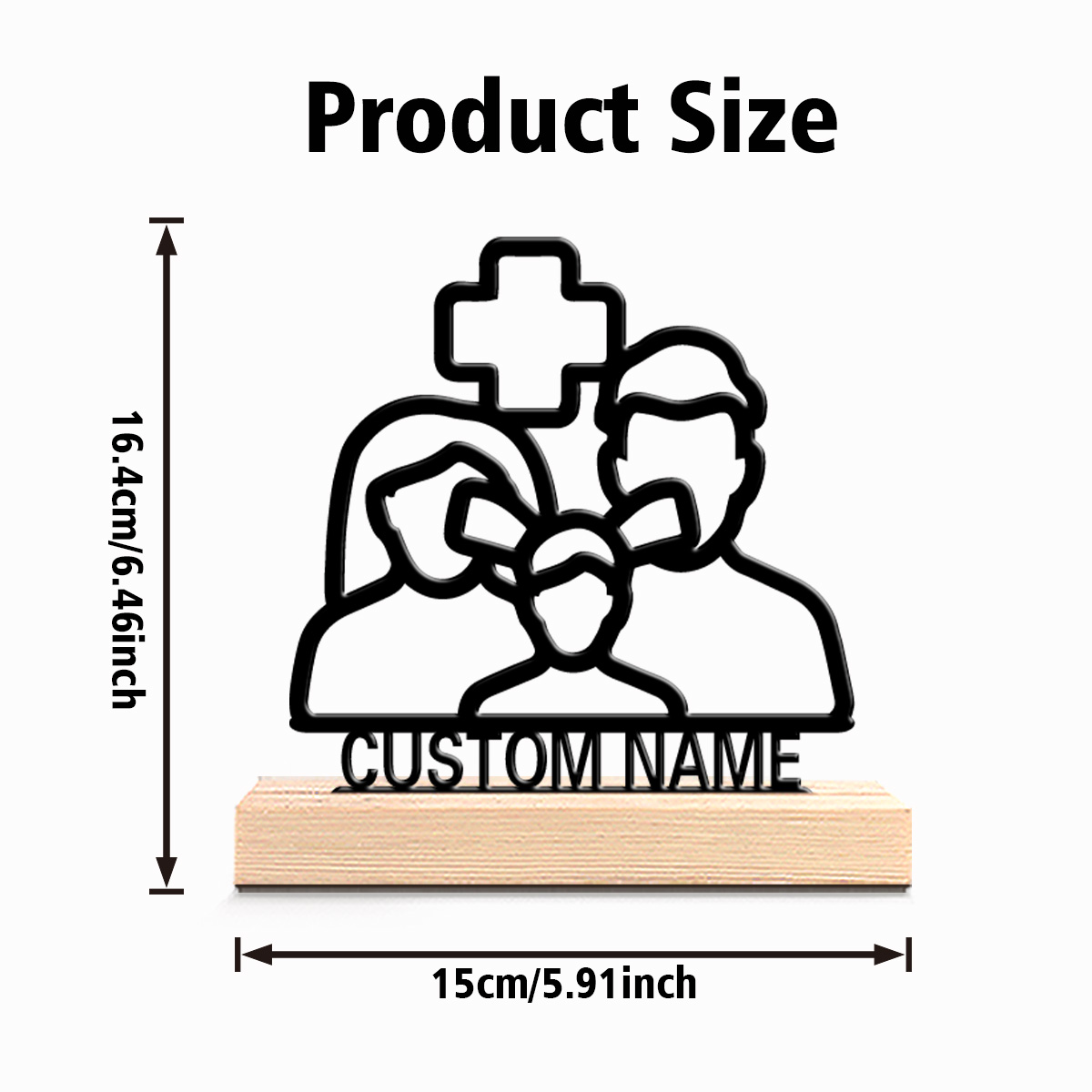 1pc Cartoon Personalized Custo - Baby Nursery Accent Wall incelemesi ve fiyatı