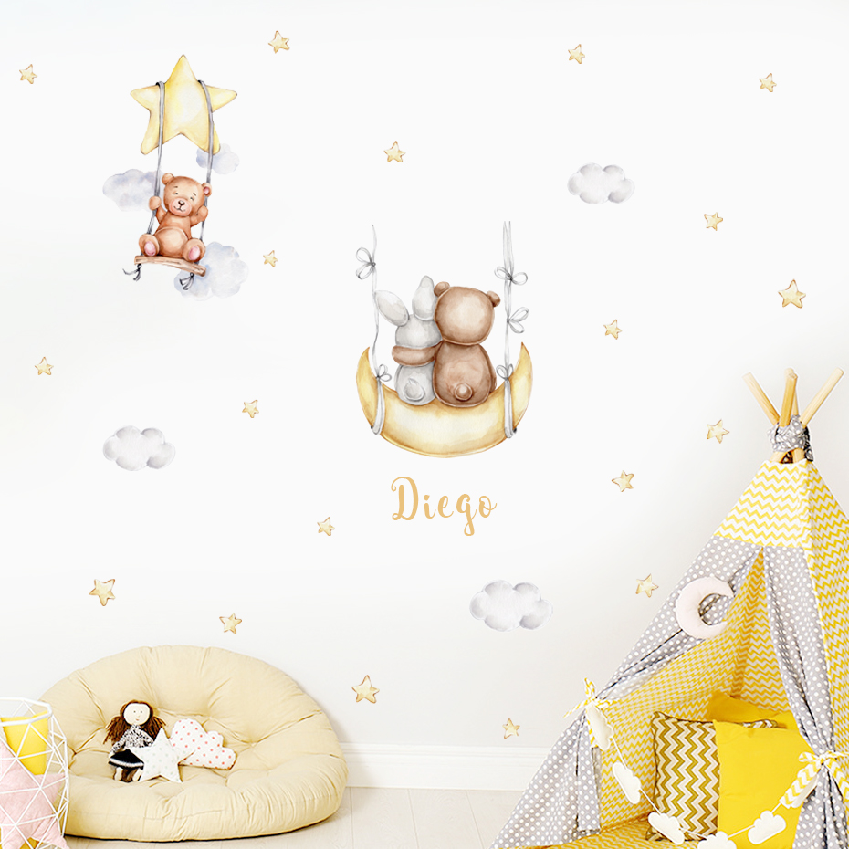 Custom Baby Name Bear Balloons - Baby Nursery Needs incelemesi ve fiyatı