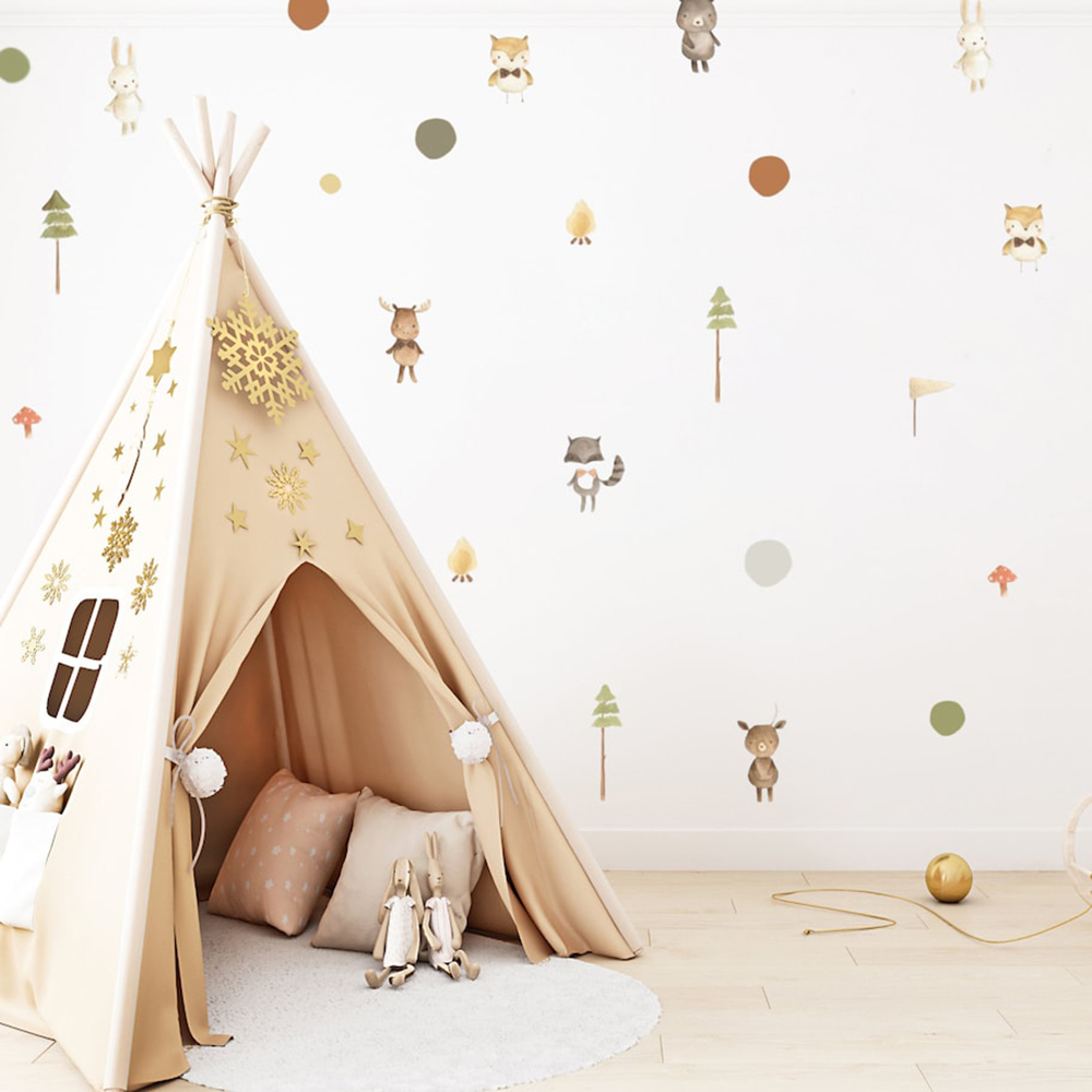 Cartoon Cute Fox Rabbit Animal - Baby Nursery Needs incelemesi ve fiyatı