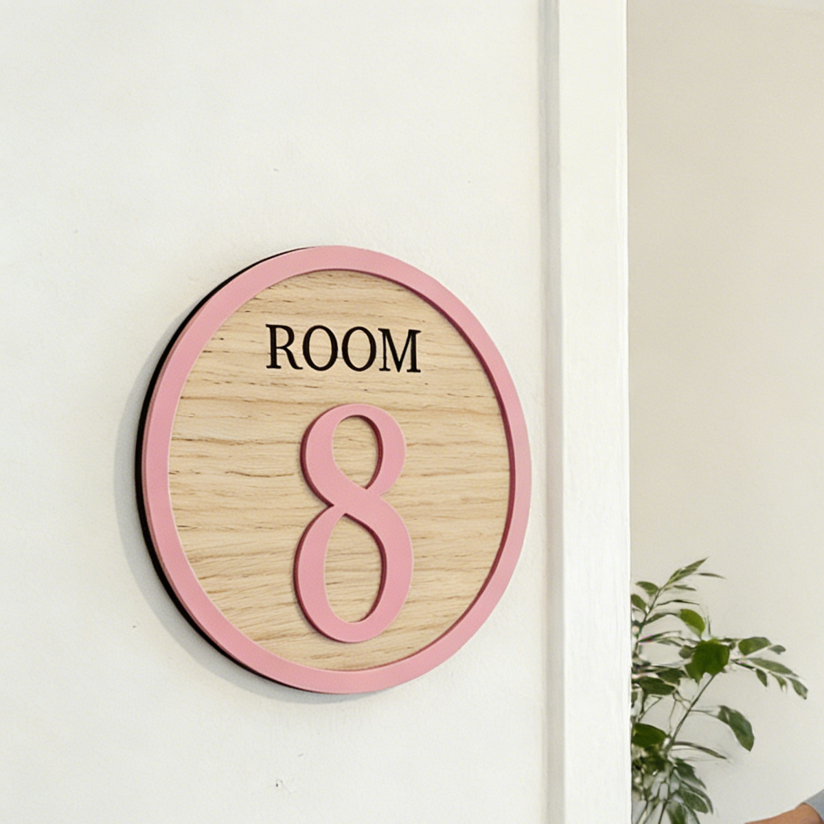 1Pc Cutom Room Number Wooden A - Baby Nursery Wall Decor incelemesi ve fiyatı