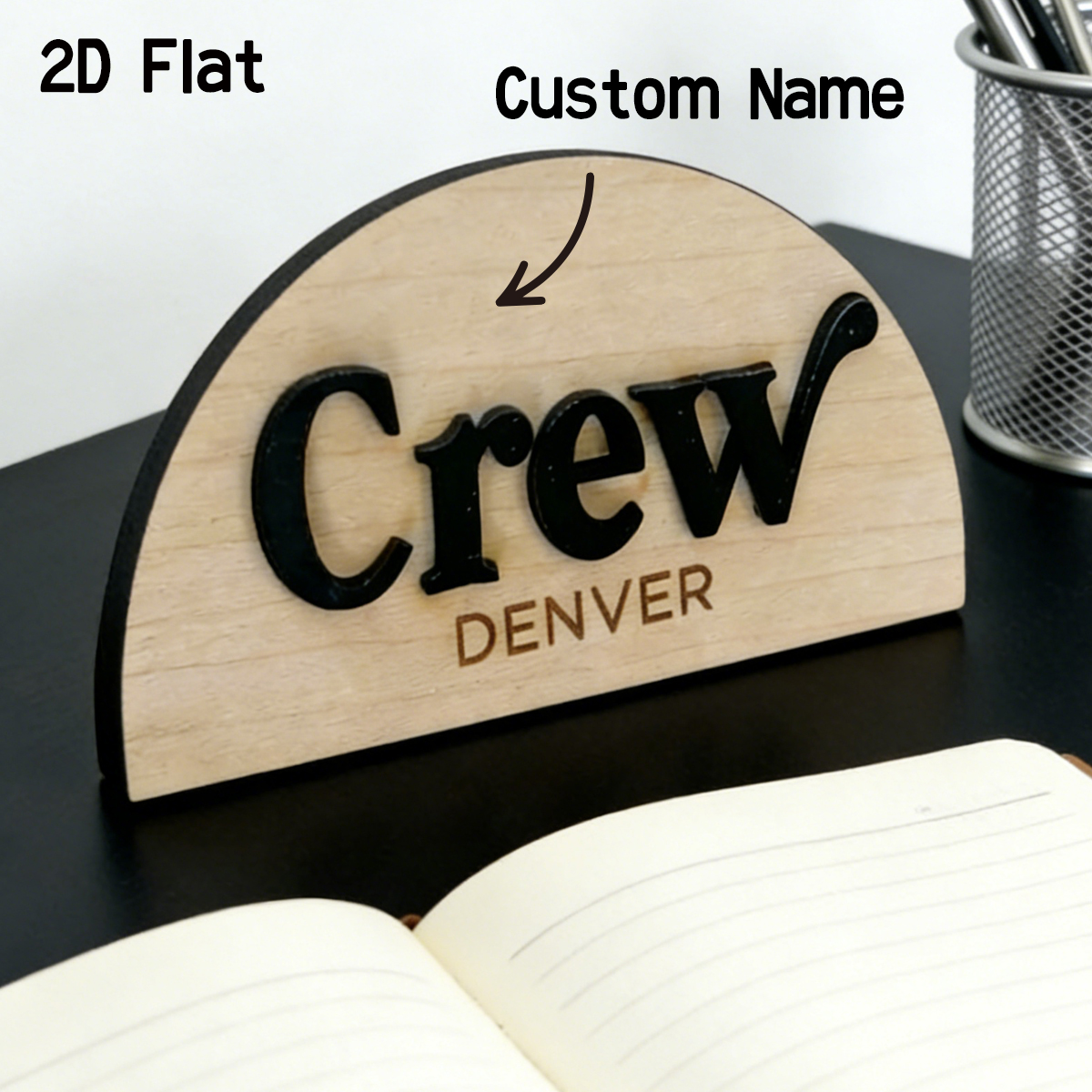 1Pc Cutom Crescent Wooden Acry - Baby Nursery Wall Decor incelemesi ve fiyatı