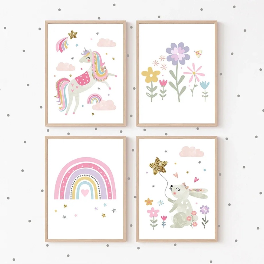Pink Unicorn Rabbit Rainbow Cl - Baby Nursery Needs incelemesi ve fiyatı