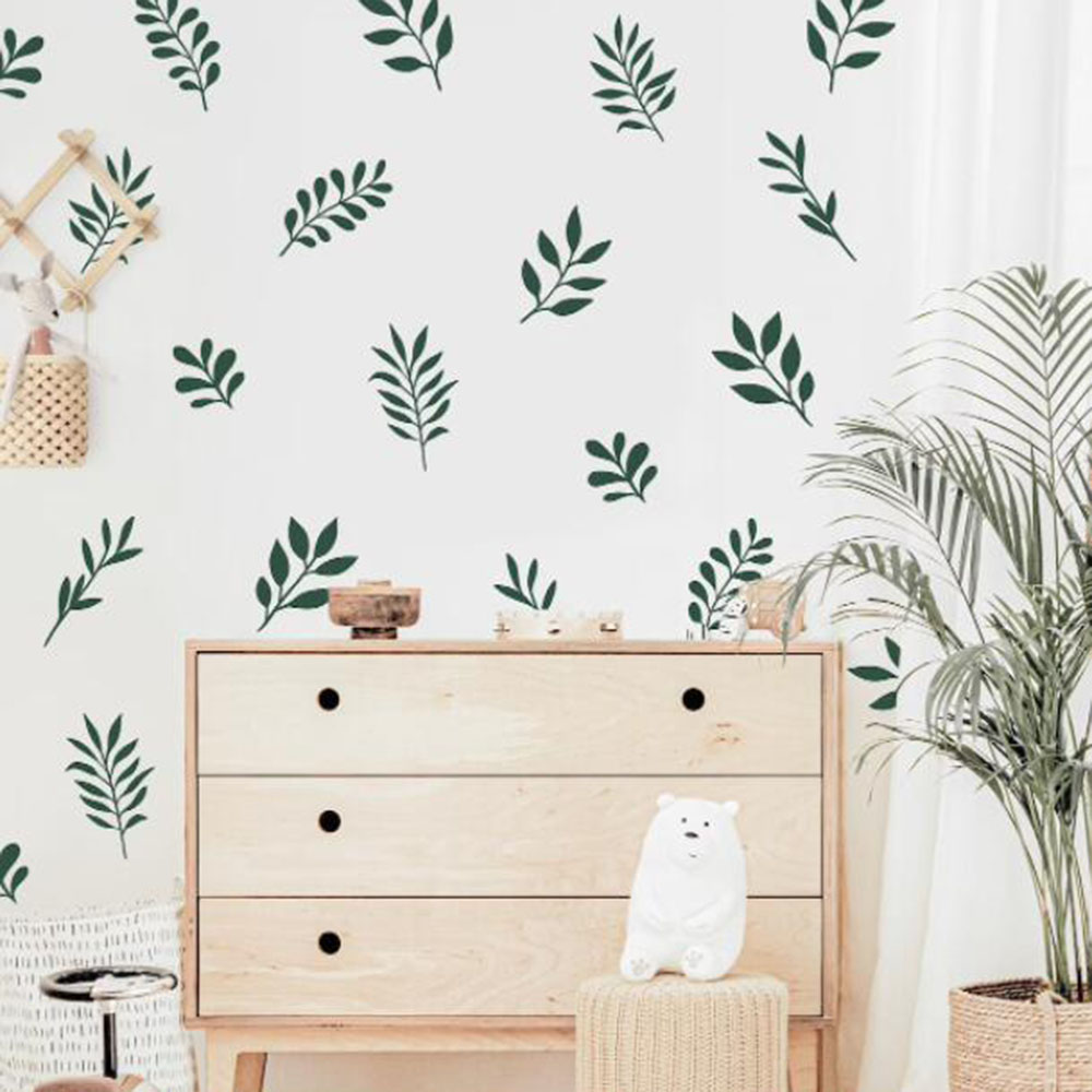 41Pcs Botanical Leaf Wall Stic - Baby Nursery Needs incelemesi ve fiyatı