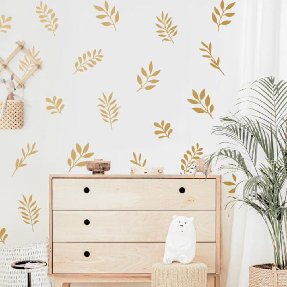41Pcs Botanical Leaf Wall Stic - Baby Nursery Needs incelemesi ve fiyatı
