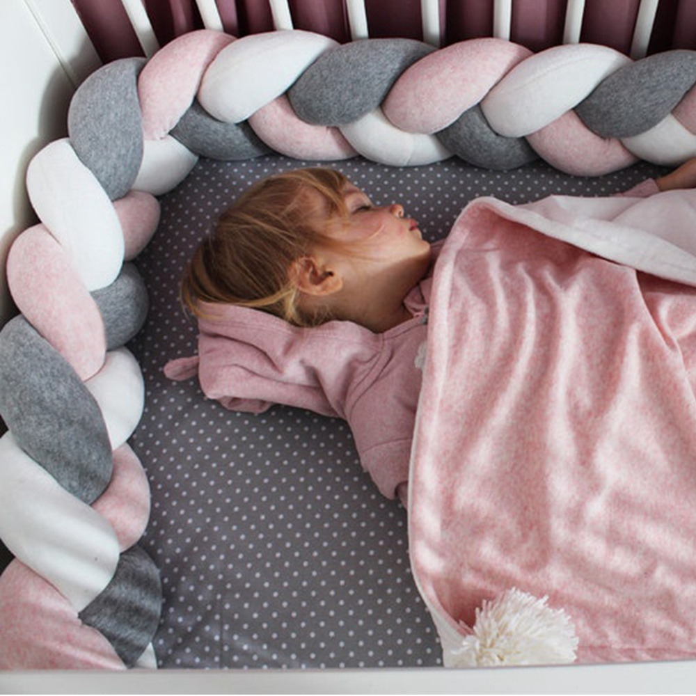 1M/2M/3M/4M Braid Baby Bed Bum - Baby Nursery Pillow incelemesi ve fiyatı