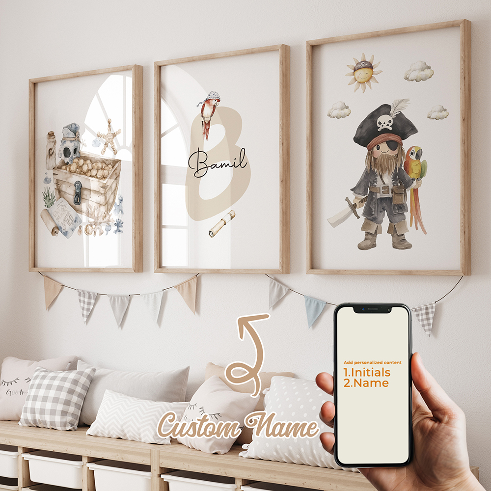 3pcs Personalized Custom Name  - Baby Nursery Name incelemesi ve fiyatı