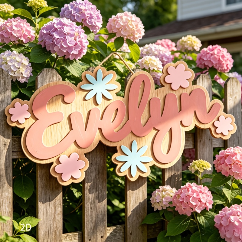 Personalized Floral Themed Nam - Baby Nursery Name incelemesi ve fiyatı