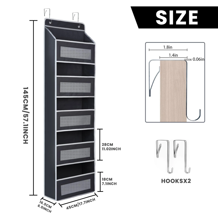 Over The Door Storage Organise - Baby Nursery Organiser incelemesi ve fiyatı