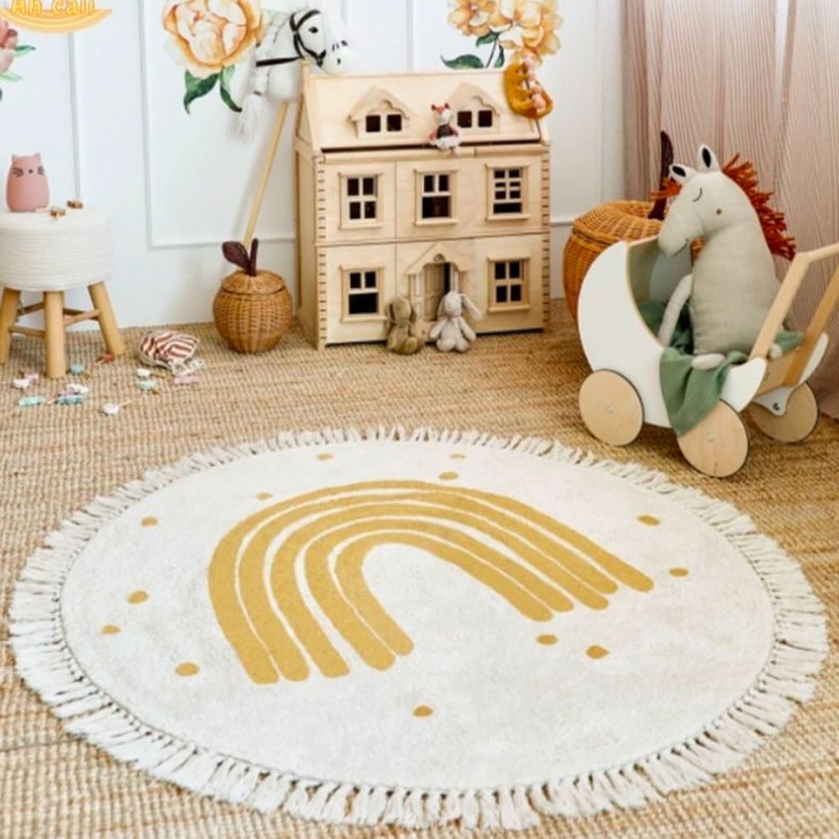 Baby Play Mat Nursery Carpet B - Baby Nursery Vintage Decor incelemesi ve fiyatı