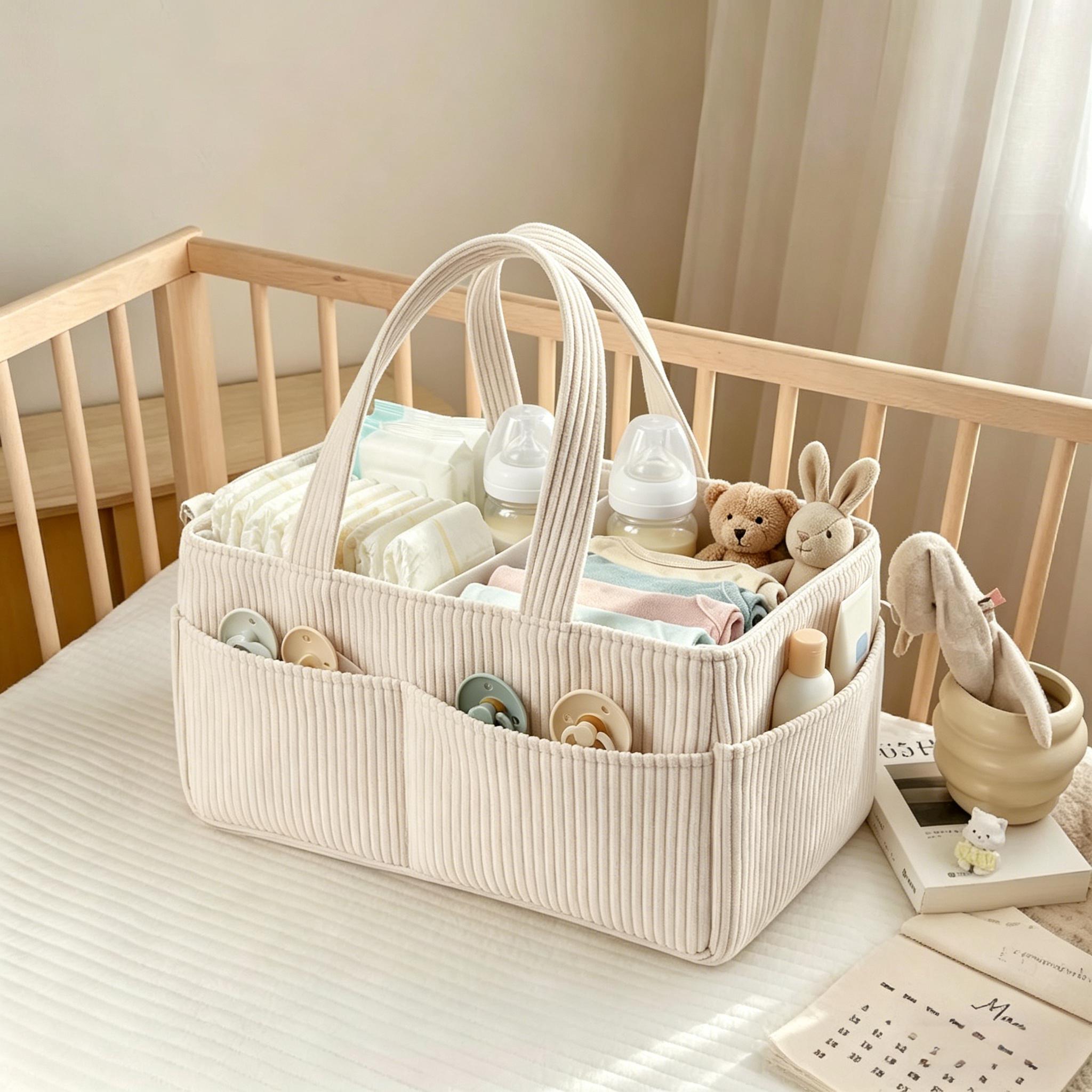 Baby Diaper Caddy Organizer Po - Baby Nursery Organiser incelemesi ve fiyatı